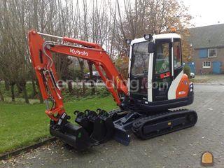 Kubota KX 71-3 Omgeving Sliedrecht
