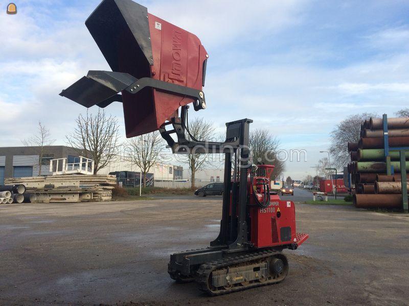 Hinowa hoogkiep rupsdumper