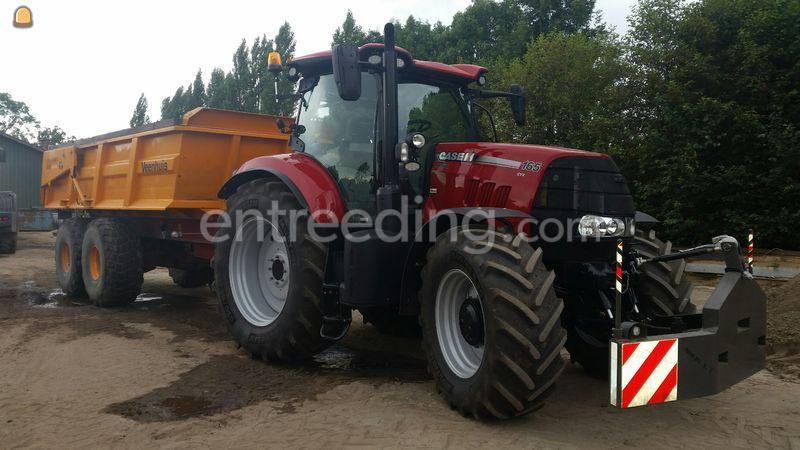 Case Puma 165 + Veenhuis