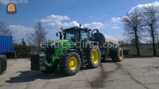 John Deere + waterwagen 1... Omgeving Sliedrecht