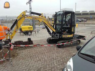 Yanmar VIO38+overdruk Omgeving Sliedrecht