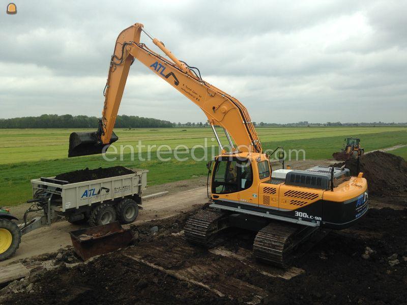 Hyundai R300 Semilong Reach + overdruk + GPS
