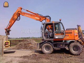 Hitachi Zaxis 130 Omgeving Enkhuizen