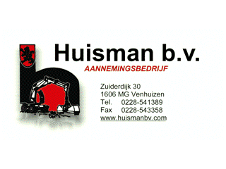 Logo Huisman Loonwerk- en Aannemingsbedrijf B.V. Venhuizen