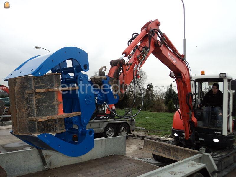 Sorteergrijper mini 3,5 tons