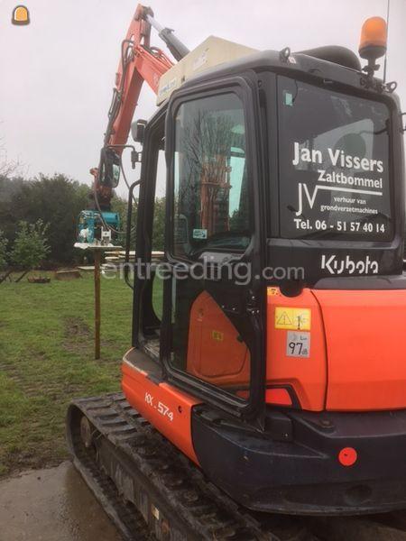 Minigraver met trilbok