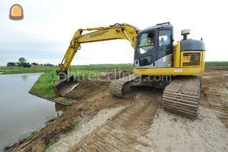 Komatsu PC228USLC Omgeving Raalte