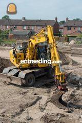 Komatsu PW 160 Omgeving Raalte