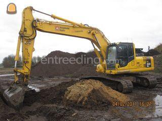 Komatsu PC240 Omgeving Raalte