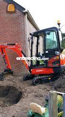Kubota kx19 Omgeving Tholen