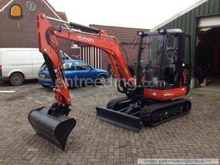 Kubota KX101 alpha Omgeving Tholen