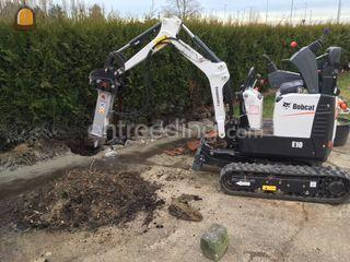 Bobcat E10 - 1 ton Omgeving Brugge
