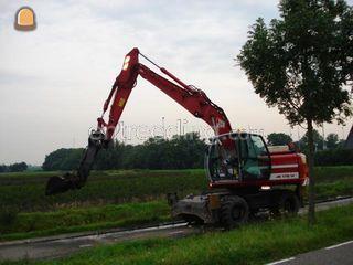 JCB JS 175 Omgeving Leiden