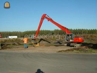 Hitachi ZX180 + 15m1 giek Omgeving Leiden