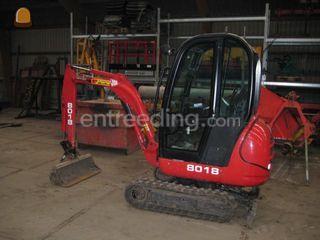 JCB 8018 Omgeving Leiden