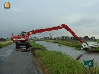 JCB JS 175 + 15 mtr. giek Omgeving Leiden