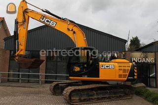JCB JS220 LC Rupskraan Omgeving Kempen