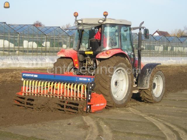 MF + rotorkopeg met zaaimachine