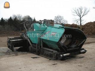 Vögele super 1600 Omgeving Roeselare