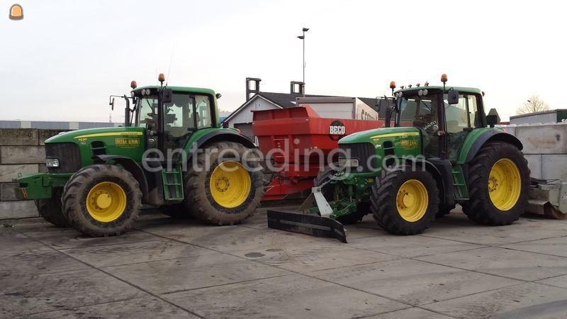 John Deere 7530+grondkar