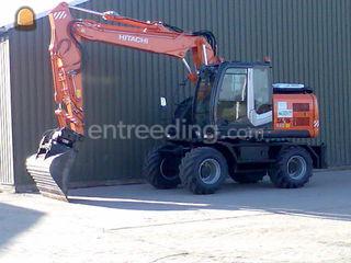Hitachi ZX 140W.3 Omgeving Groningen West