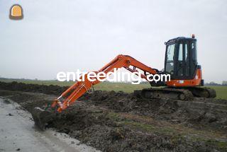 Hitachi ZX 50 Omgeving Groningen West