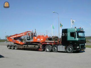 Daf XF Eurodieplader Omgeving Groningen West