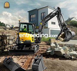 Volvo ECR50D Omgeving Emmeloord