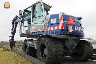 Mobiele-graafmachine Omgeving Terneuzen