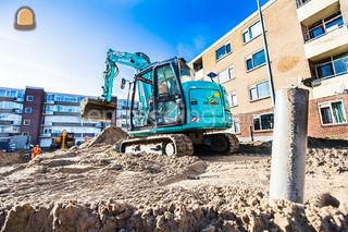 Kobelco SK85SR Omgeving Haarlem