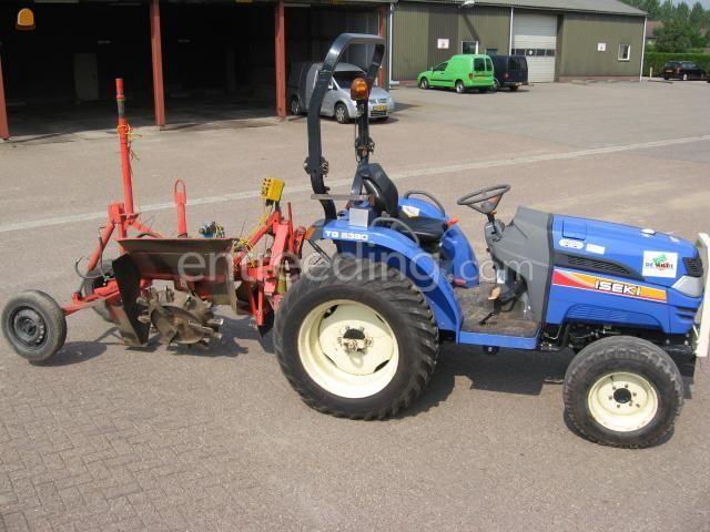 Trekker+greppelfrees+laser