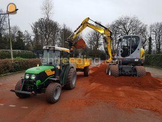 Deutz Smalspoortractor + ... Omgeving Maarssen