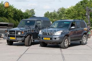 Toyota Land Cruisers met ... Omgeving Maarssen