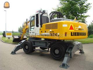 Liebherr 924 Omgeving Sliedrecht