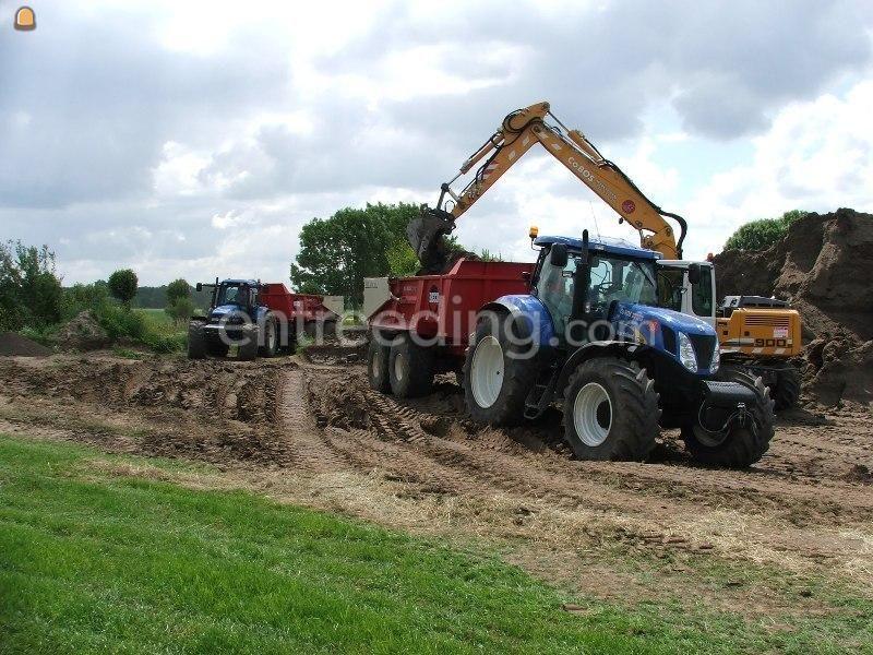 New Holland T 7040+Beco 200