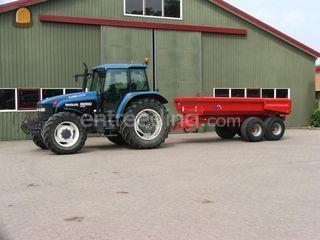 New Holland 8260 + vgm Omgeving Wijk bij Duurstede