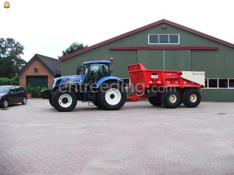 New Holland T 7030+Beco 200