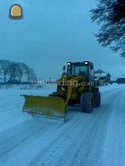 ahlmann met sneeuwschuif Omgeving Ede