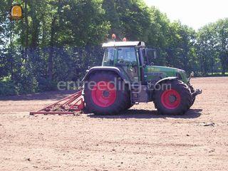 Vlakraam met trekker Omgeving Amersfoort