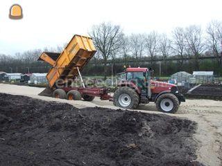 Case MX 135 + Baggerkiepe... Omgeving De Ronde Venen