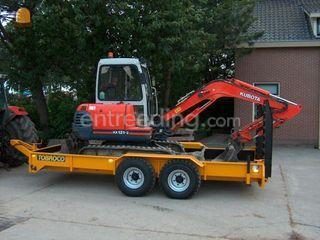 Kubota KX 121 2 Omgeving Hoekse Waard