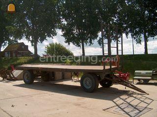 trekker + aanhanger Omgeving Hoekse Waard