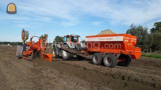 Traktor met zandkar voorz... Omgeving Roeselare