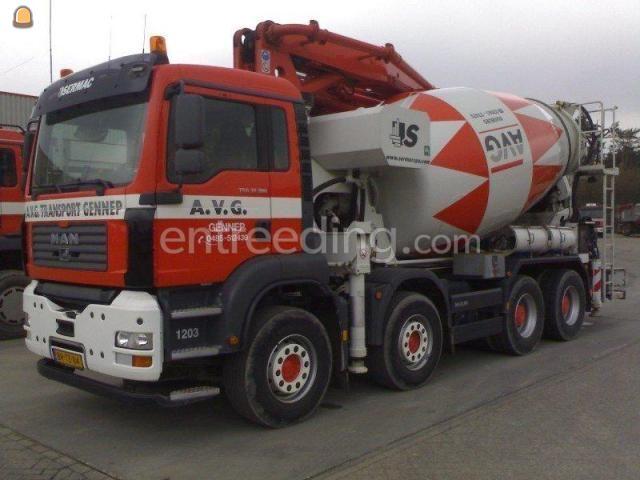 MAN/Scania Mixerpomp 26 mtr mast