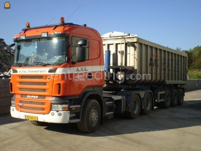 MAN/Scania 6x 4 Kipperopleggers