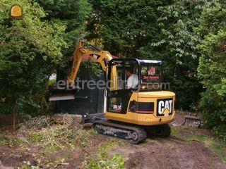 Caterpillar 302.5 Omgeving Den Haag