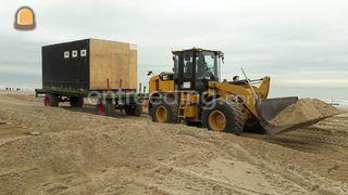 Cat 924 + schudbak Omgeving Den Haag