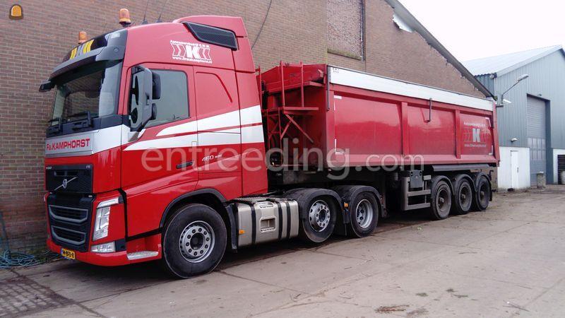 Volvo FH kieptrailer
