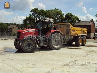 MF 6485 + Joskin Kipper Omgeving Harderwijk