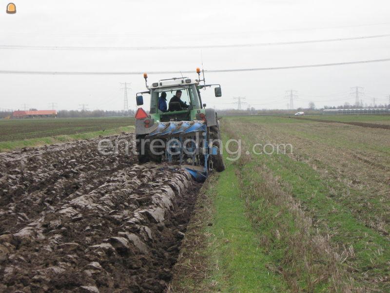 Fendt + ploeg Lemken met GPS
